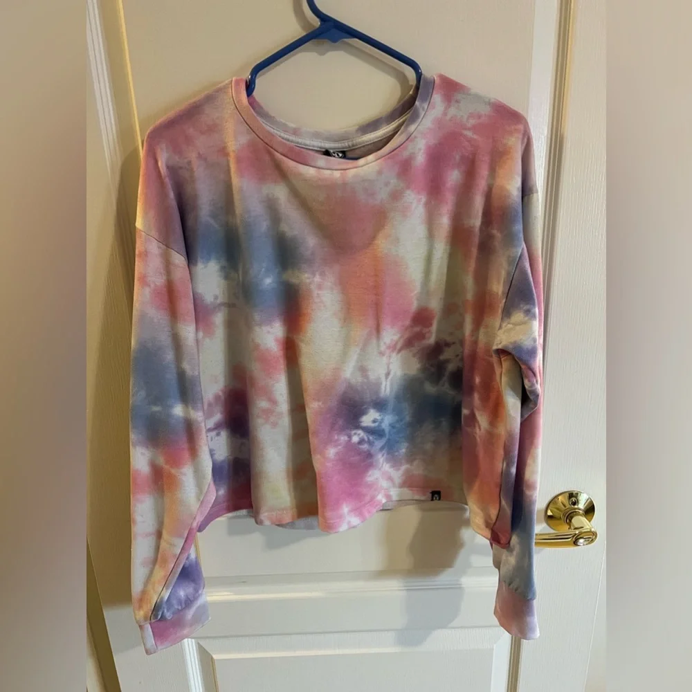 Tie dye sweater - circle X - size XL - Picture 1 of 3